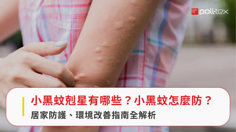 小黑蚊剋星有哪些？小黑蚊怎麼防？居家防護、環境改善指南全解析
